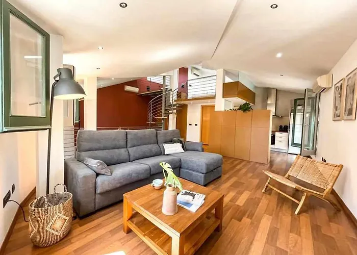 Loft Cort Reial Atico In The Heart Of The Old Town Apartman *